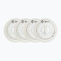 Kolečka na kolečkové brusle Luminous Led Wheels Duo 72mm/85A X4 white/red