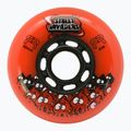 Kolečka na kolečkové brusle FR Skates Street Invaders Wheels 80mm/84A X4 orange/black