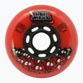 Kolečka na kolečkové brusle FR Skates Street Invaders Wheels 80mm/84A X4 red/black