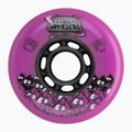 Kolečka na kolečkové brusle FR Skates Street Invaders Wheels 80mm/84A X4 pink/black