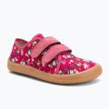 Dětská barefoot boty Froddo G1700379 fuxia+