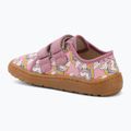 Dětské barefoot boty Froddo Canvas white/pink 3