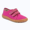 Dětské barefoot boty Froddo Canvas fuchsia