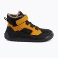 Dětské barefoot sněhule Froddo Barefoot Up Path Tex black/yellow