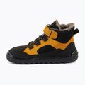 Dětské barefoot sněhule Froddo Barefoot Up Path Tex black/yellow 3