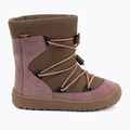 Dětské barefoot sněhule Froddo Barefoot Tex Track Wool dark pink