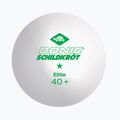 Míčky na stolní tenis  Donic-Schildkröt 1-Star Elite Poly 40+ 6ks white/orange 2