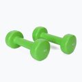 Vinylové činky Schildkröt set Vinyl Dumbbells 1kg zelené 960005