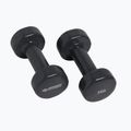 Vinylové činky Schildkröt set Vinyl Dumbbells 3kg černé 960007