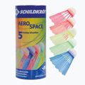 Badmintonové šipky Schildkröt Aero Space 5 szt. multicolour