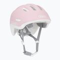 Dětská cyklistická přilba ABUS Smiley 3.0 ACE LED pure rose