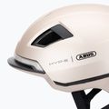 Cyklistická helma s blinkry ABUS Hyp-E champagne gold 7