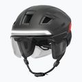 Cyklistická přilba se směrovkami ABUS Hyp-e Ace volcano titan