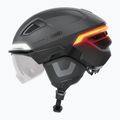 Cyklistická přilba se směrovkami ABUS Hyp-e Ace volcano titan 3