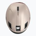 Cyklistická helma s blinkry ABUS Hyp-E champagne gold 7