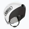 Cyklistická helma ABUS Gamechanger TT 1.1 shiny white 2