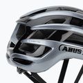 Cyklistická helma ABUS Airbreaker 2.0 graphite silver 7