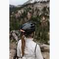 Cyklistická helma ABUS Taipan LED velcet black 7