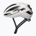 Cyklistická helma ABUS Taipan LED shiny white 2