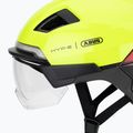 Cyklistická helma s blinkry ABUS Hyp-e Ace signal yellow 7