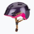 Dětská cyklistická přilba ABUS Smiley 3.0 ACE LED royal purple 3