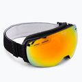 Lyžařské brýle Alpina Granby Q-Lite black matt/red sph
