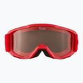 Dětské lyžařské brýle Alpina Piney red matt/orange 7