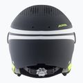 Dětské lyžařské helmy Alpina Zupo Visor Q-Lite charcoal/neon matt 12