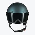 Lyžařská helma Alpina Arber Visor Q Lite petrol/green matt 4