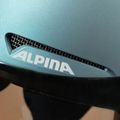 Lyžařská helma Alpina Arber Visor Q Lite petrol/green matt 8