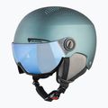 Lyžařská helma Alpina Arber Visor Q Lite petrol/green matt 10