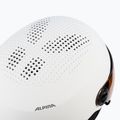 Lyžařská helma Alpina Arber Visor Q Lite white matt 7