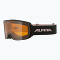 Lyžařské brýle Alpina Nakiska black/rose matt/orange 6