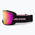Lyžařské brýle Alpina Nakiska Q-Lite black/rose matt/pink 4
