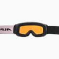 Dětské lyžařské brýle Alpina Piney black/rose matt/orange 8