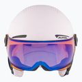 Dětské lyžařské helmy Alpina Zupo Visor Q-Lite rose matt 10