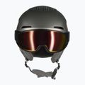 Lyžařská helma Alpina Alto QV gunmetal matt 2