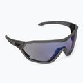 Brýle na kolo Alpina S-Way VM moon-grey matt/blue mirror