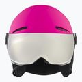 Dětská  lyžařská helma  Alpina Zupo Visor Q-Lite pink matt 2