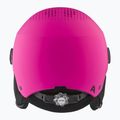 Dětská  lyžařská helma  Alpina Zupo Visor Q-Lite pink matt 3