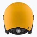 Dětská  lyžařská helma  Alpina Zupo Visor Q-Lite burned/ yellow matt 3