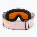 Dětské lyžařské brýle Alpina Piney white/ flower matt/ orange 3