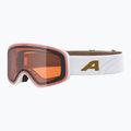 Lyžařské brýle  Alpina Ladis Q white/ gold matt/ gold 5