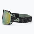 Lyžařské brýle  Alpina Penken Q-Lite willow/ green matt/ gold 4