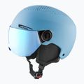 Dětská  lyžařská helma  Alpina Zupo Visor Q-Lite smoke/ blue matt