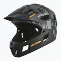 Dětská cyklistická přilba Alpina Rupi black camo/orange matt