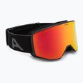 Lyžařské brýle Alpina Venet Q-Lite black matt/red