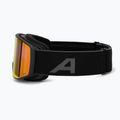 Lyžařské brýle Alpina Venet Q-Lite black matt/red 4