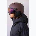 Lyžařská helma Alpina Arber 2 Visor Q-Lite ox brown matt 6