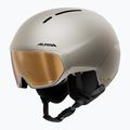 Lyžařská helma Alpina Vizzard QV MIPS sand matt